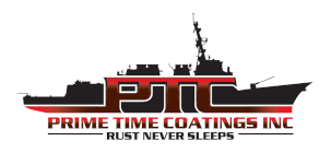 Logo for Prime Time Coatings Inc